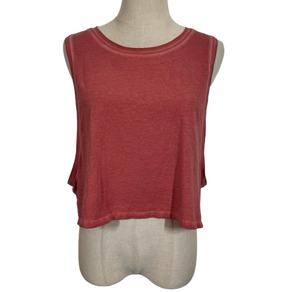Lululemon Muscle Love Crop Tank *Fade in Washed Brick Rose W1BP9S - Picture 5 of 9
